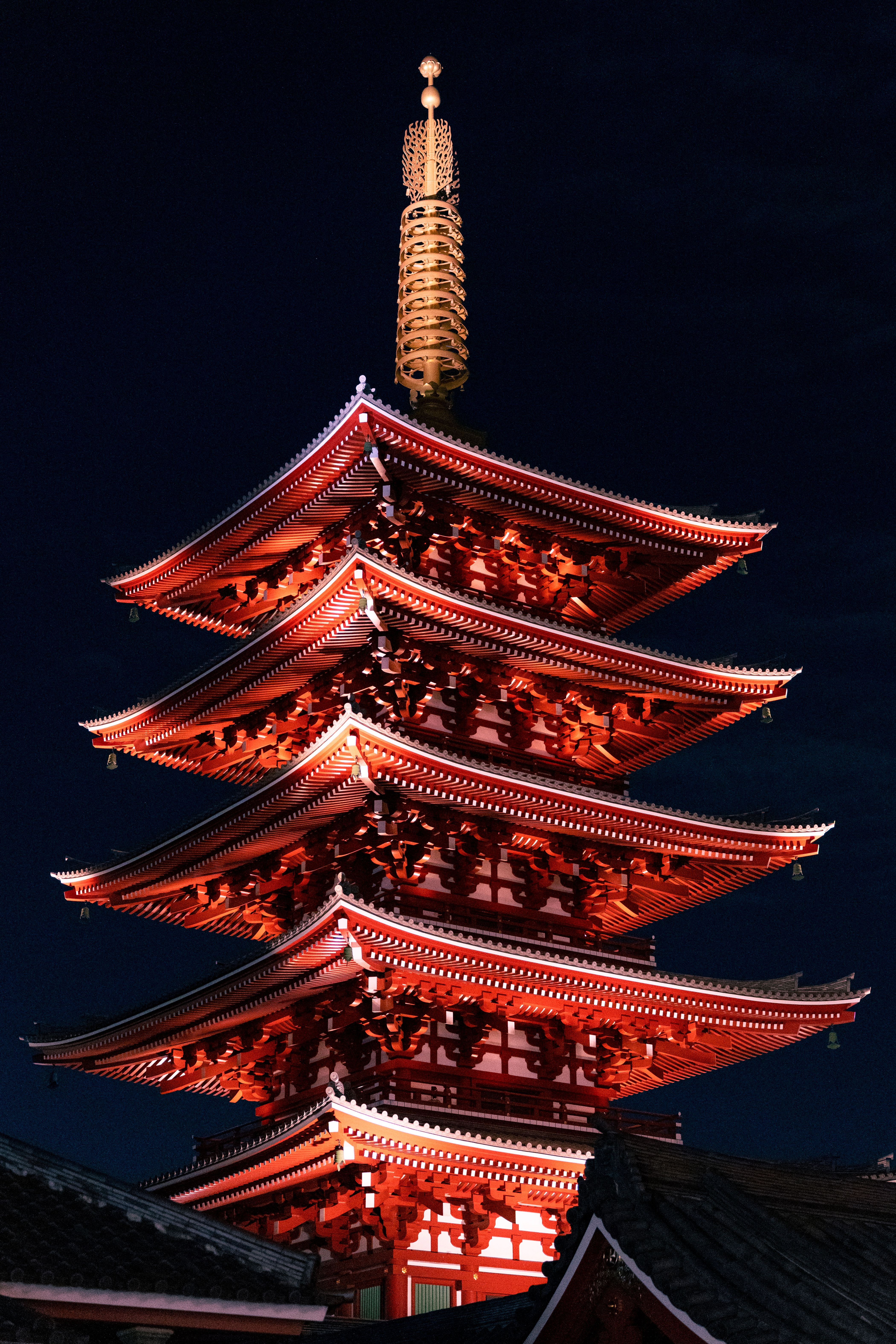 tokyo padagoda in evening light